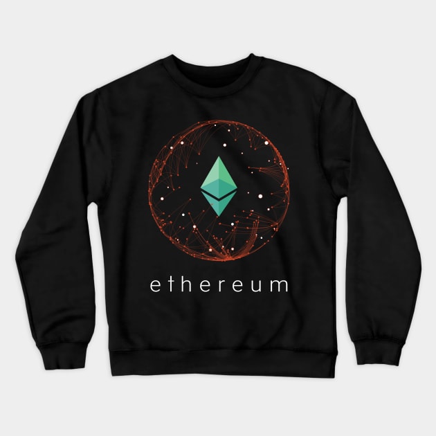 Ethereum Revolution Blockchain Crewneck Sweatshirt by mangobanana